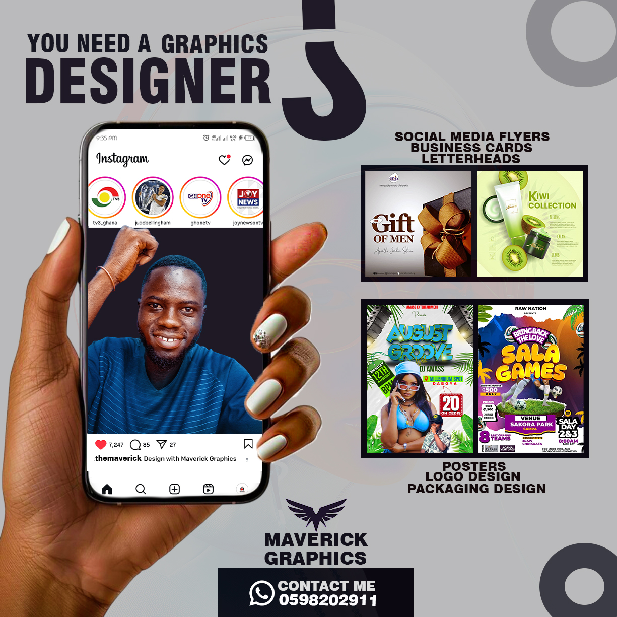 Maverick Graphics — July Campaign